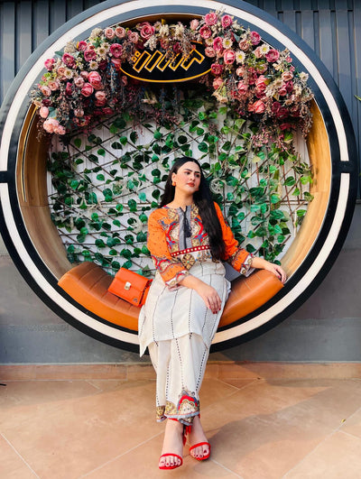 Regal Charm – 2pc Embroidered Lawn Set