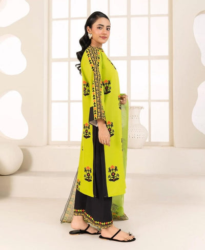 LIME LUXE - Vibrant 3pc Parrot Green Lawn Ensembles 💚